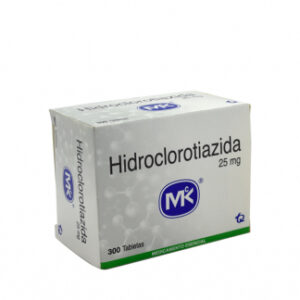 Hidroclorotiazida 25Mg Mk 300 Tabletas