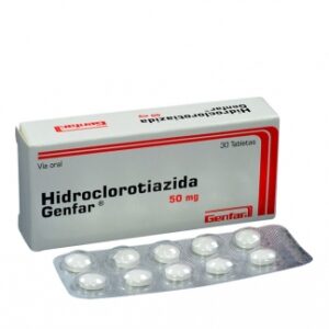 Hidroclorotiazida 50Mg Gf 30 Tabletas