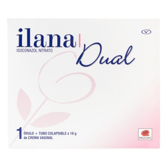 ilana crema vag 10gr + ov 600mg