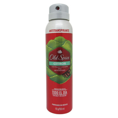 desodorante antitraspirante old spice citron spray 93gr