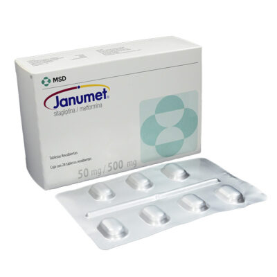 janumet 50/500mg 28 tabletas
