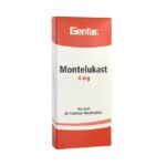 MONTELUKAST 4 mg GF 30 Tabletas