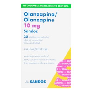 Olanzapina 10Mg Sz 20 Tabletas