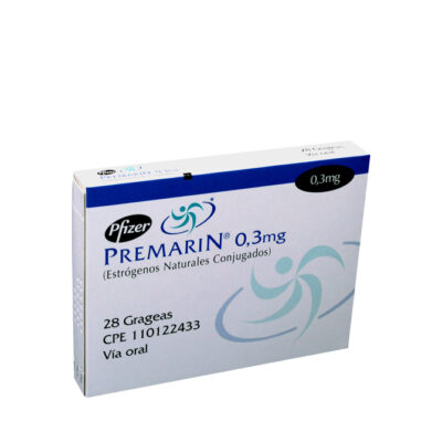 premarin 0.3 mg 28 grageas