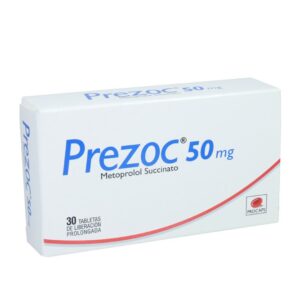 PREZOC 50mg 30 Tabletas