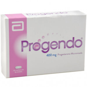 Progendo 400Mg 20 Capsulas