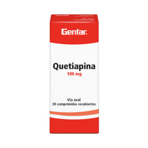 QUETIAPINA 100 MG GF 30 TAB (A)
