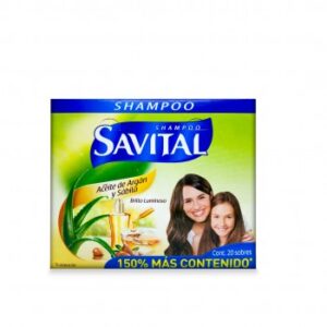 Shampoo SAVITAL MULTIOLEOS 20 sobres 25mL