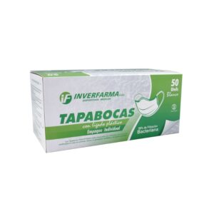 Tapabocas Des.Inver.Blan.50Uds Emp.Ind