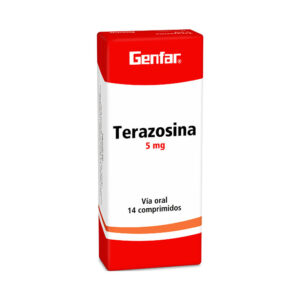 TERAZOSINA 5mg W 14 Tabletas