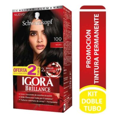 igora kit brillance 100 negro