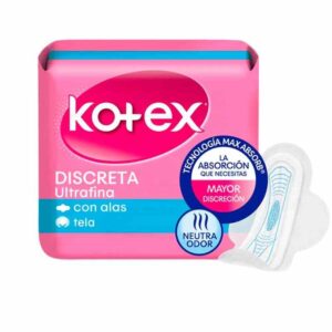 Toallas Kotex Supreme Ultra Tela 10Uds