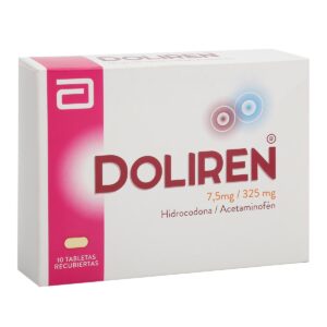 Doliren 7.5Mg/325Mg 10 Tabletas