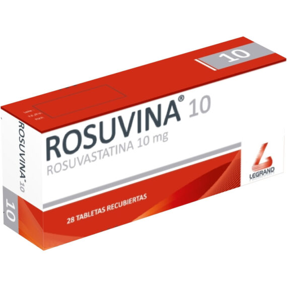 rosuvina 10mg 28 tabletas