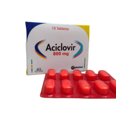 aciclovir 800mg fo 10 tabletas