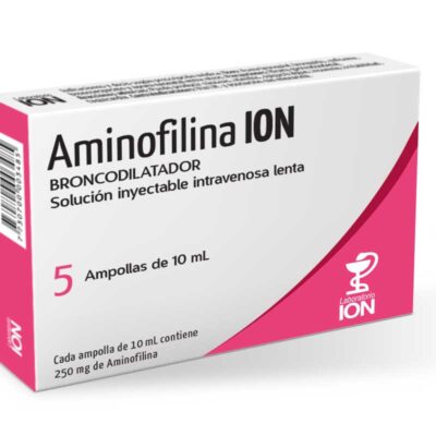 aminofilina 10ml 25 amp
