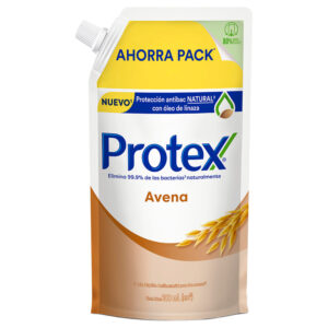 Jabon Protex Avena Antibacterial 800Ml