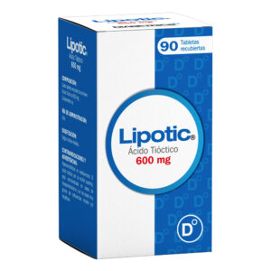 LIPOTIC 600mg 90 Tabletas