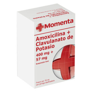 AMOXICILINA 400mg + A.CLAV 57mg 70mL