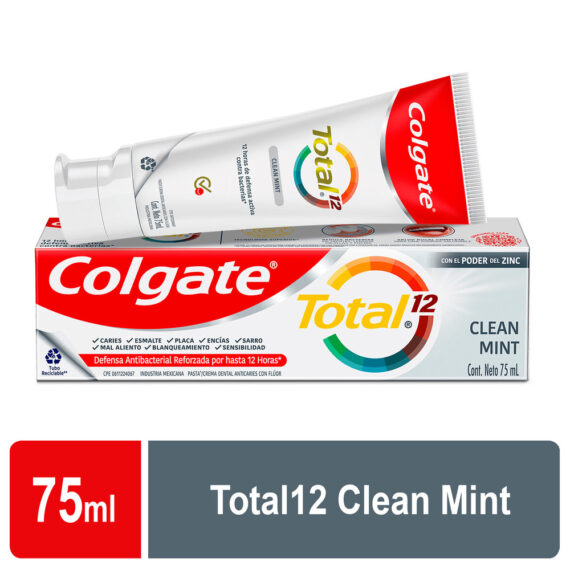 crema dental colgate total12 hor.75ml