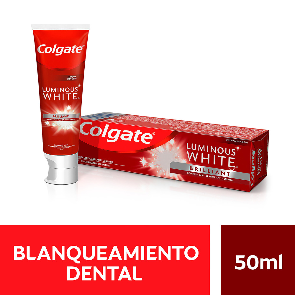 Crema Dental Colgate Luminous White X 50 Ml