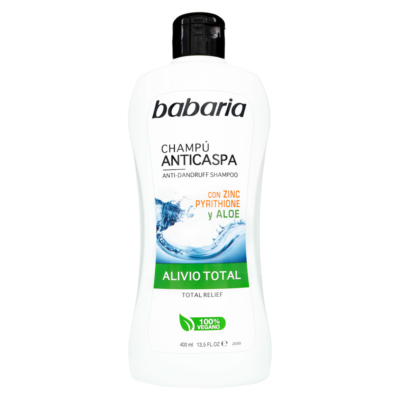 shampoo babaria anticaspa aloe vera 400ml