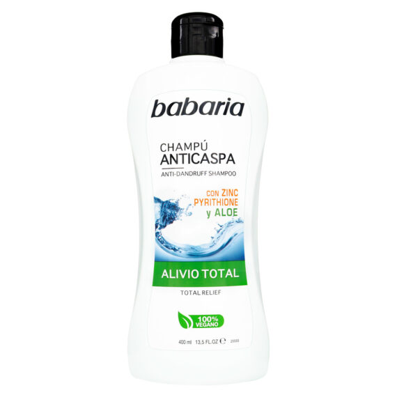 shampoo babaria anticaspa aloe vera 400ml