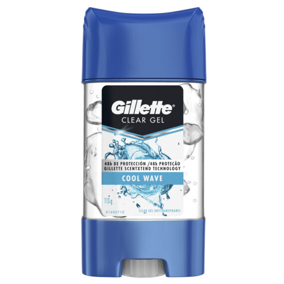 desodorante gillette 3x gel cool wave 113gr h