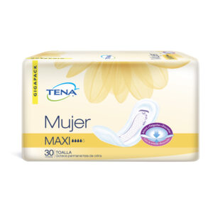 Toallas Tena Mujer  Maxi X 30 Uds