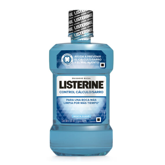 listerine control calculo 500ml