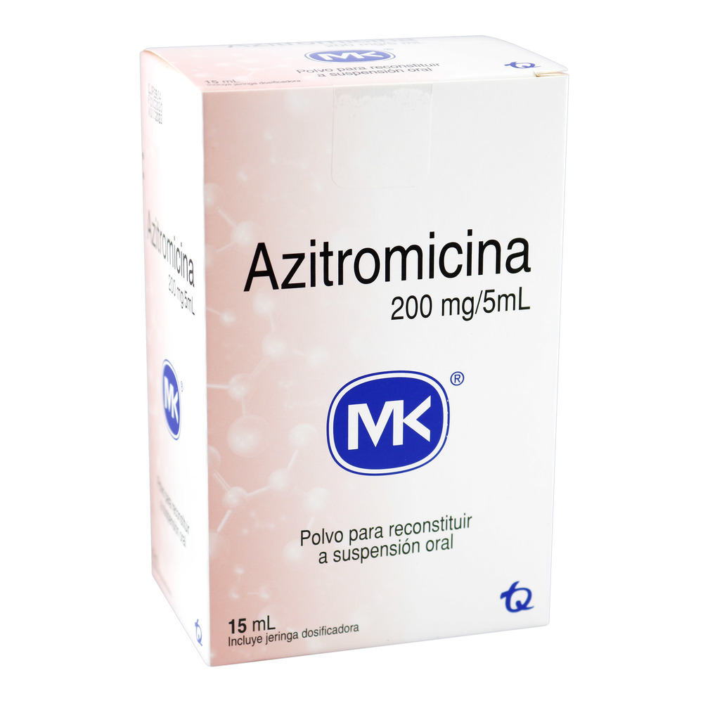 Azitromicina Suspension Mg Mk Ml Dosificador Drogas Exito