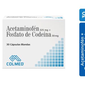 ACETAMINOFEN/CODEINA 325/30mg CM 30 Tabs