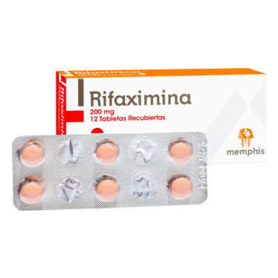 RIFAXIMINA 200mg MP 12 Tabletas REC