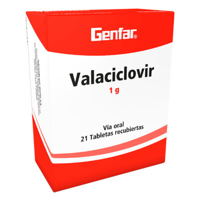 VALACICLOVIR 1gr GF 21 Tabletas