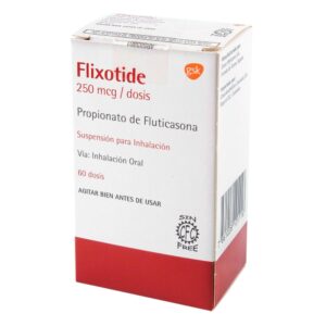 FLIXOTIDE INH.250 MC 60 Dosis