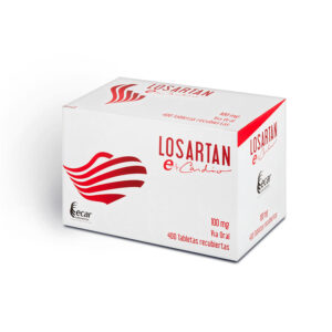 Losartan 100Mg 400 Tabletas Ecar