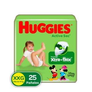HUGGIES ACT.SEC 5/XXG 25 UNDS