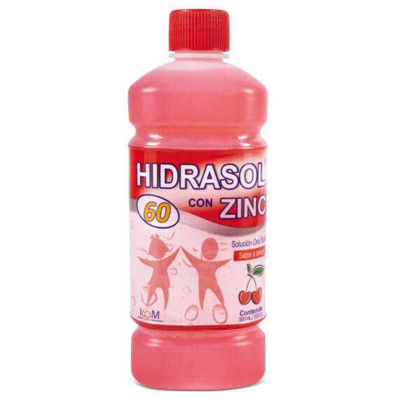 hidrasol 60 zinc cereza 500ml