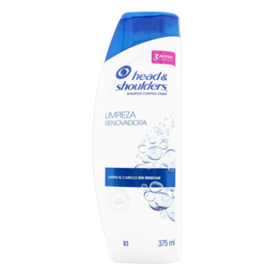 shampoo h&s limpieza renov.375ml