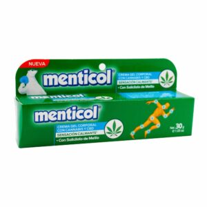 Crema Gel Corporal Menticol Cannabis 30Gr