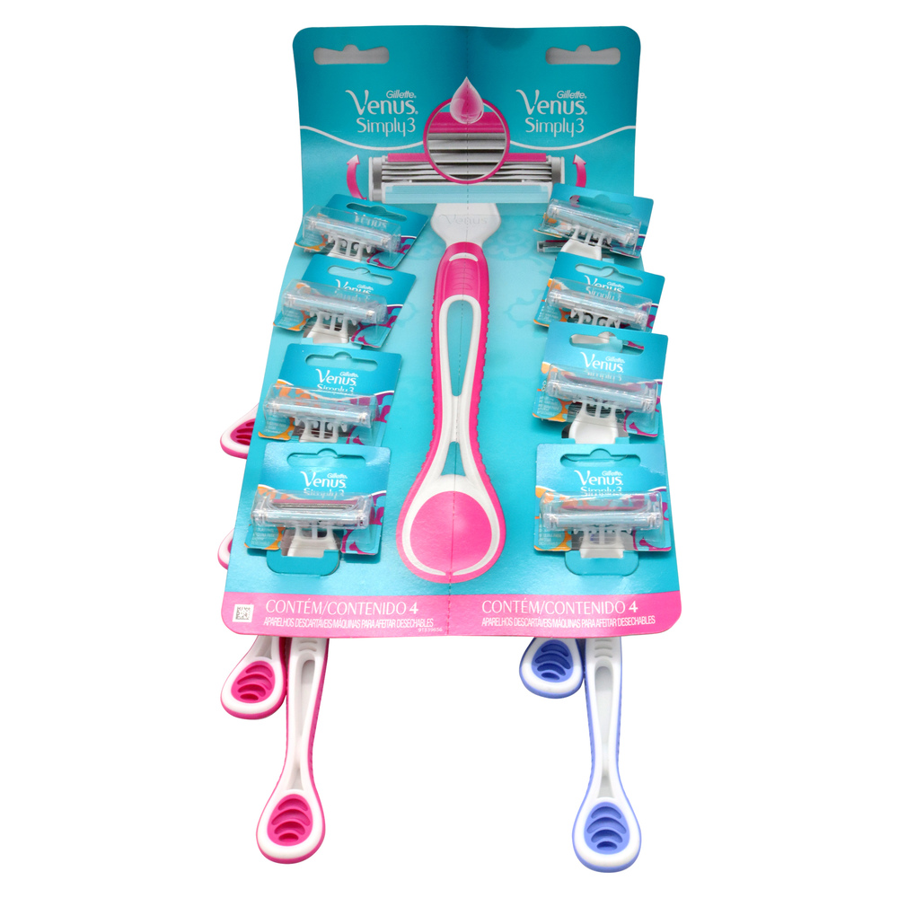 Maquina Afeitar Gillette Venus Simply Disp.8Uds