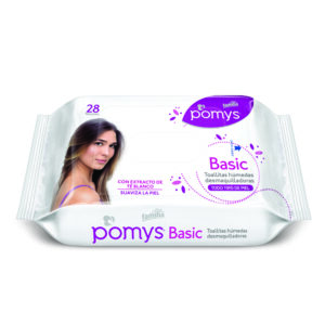 Toallas Desmaquillantes Familia Pomys Basic 28Uds