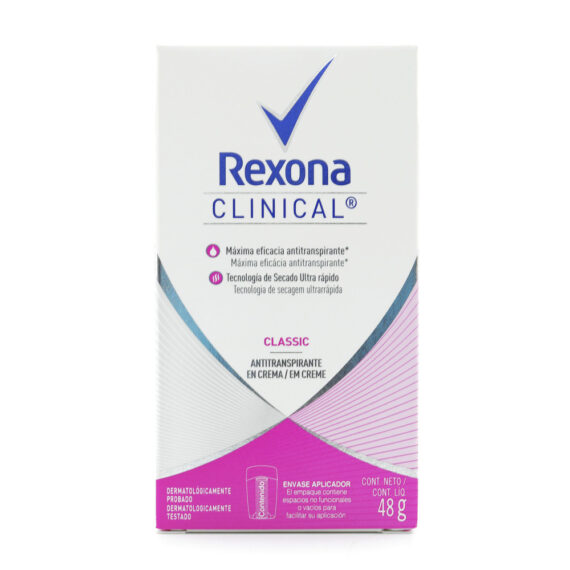 desodorante rexona soft solid clini wom 48 gr