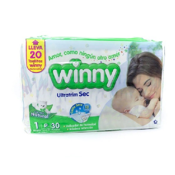 WINNY SEC Etapa 1 X 30 Unds + 20 Toallitas