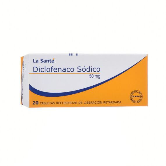 DICLOFENACO 50mg LS 20 Tabletas