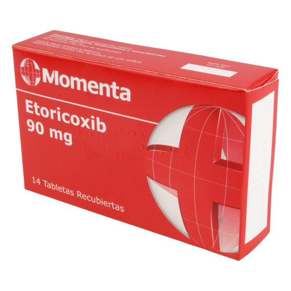ETORICOXIB 90mg MOMENTA 14 Tabletas