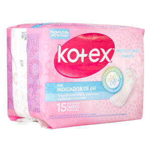 Protector Kotex Diario Indicador De Ph X 15Unds