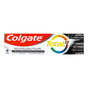 Crema COLGATE TOTAL 12 Carbon Activo 75mL