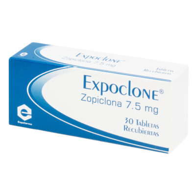 ZOPICLONA 7.5 MG 30 Tabletas EXPOCLONE