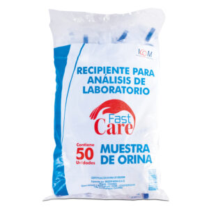 Frasco de Orina FAST CARE 50 Unds ICOM